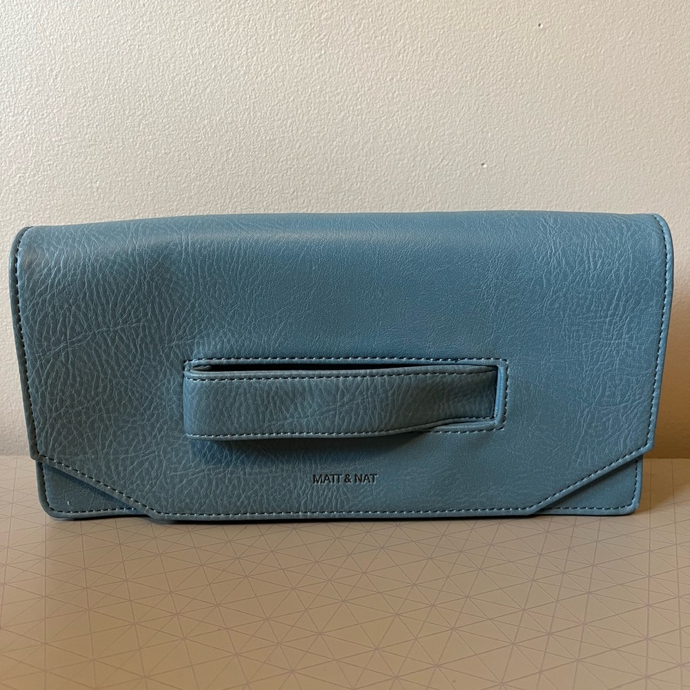 Matt & Nat Abiko Vegan Clutch - Blue